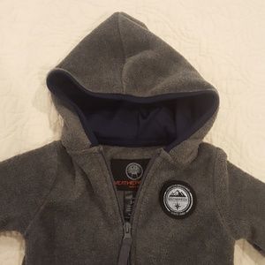 Weatherproof infant bunting suit